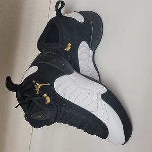 AIR JORDAN JUMPMAN PRO  Black White Gold 8.5